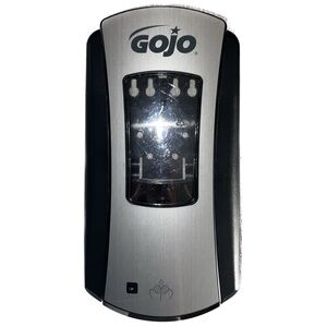 GOJO LTX-12 Touch-Free Foam Hand Soap Dispenser, Chrome/Black, 1200 mL